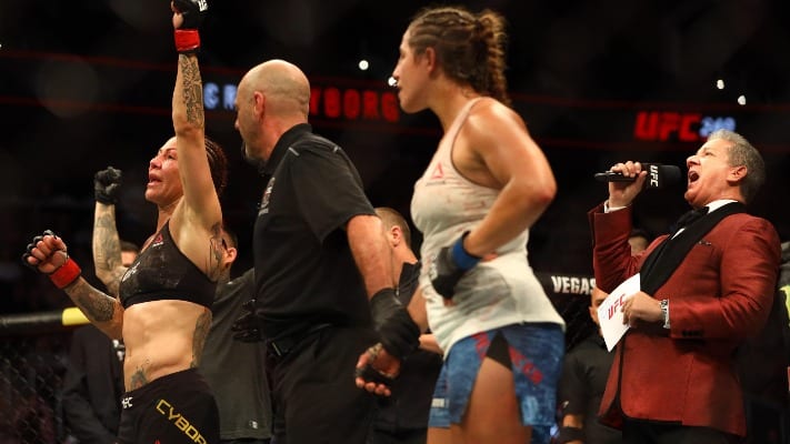 Twitter Reacts To Cris Cyborg Dominating Felicia Spencer