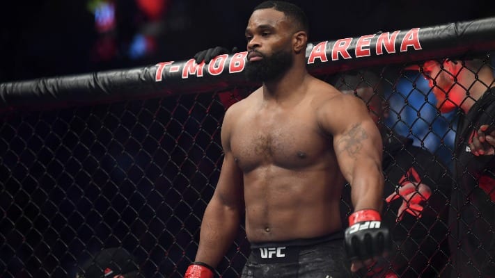 Tyron Woodley Plans To ‘Drown’ Gilbert Burns In The Later Rounds