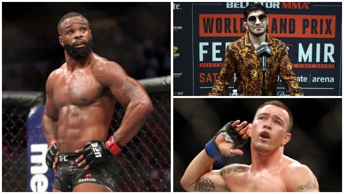 Tyron Woodley Blasts Colby Covington, Dillon Danis After Jorge Masvidal Photo Digs