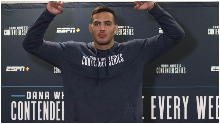 Contender Series Winner Antonio Trocoli Flagged By USADA, Released By UFC