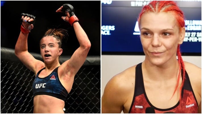 Maycee Barber vs. Gillian Robertson Planned For UFC Boston