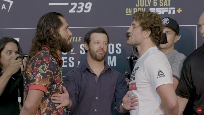 Watch: Intense UFC 239 Media Day Staredowns