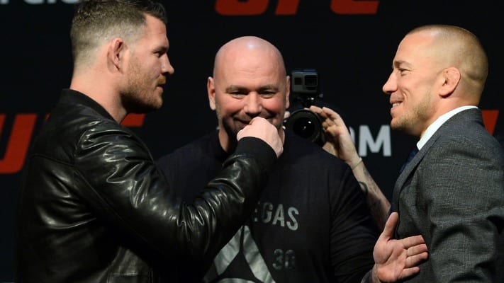 Michael Bisping Almost Injected Himself With Lidocaine Before GSP Fight