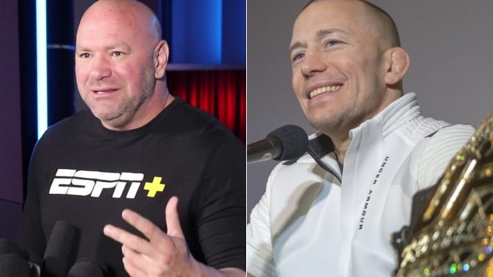 Dana White: 'GSP' Bailed On Our Deal, Khabib Fight Doesn't Make Sense 1 'GSP' bailed