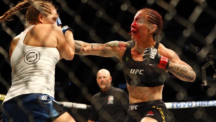 UFC 240 Results: Cris Cyborg Punishes Felicia Spencer For Three Rounds