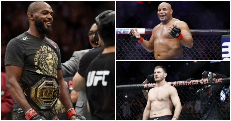 Jones Cormier Miocic