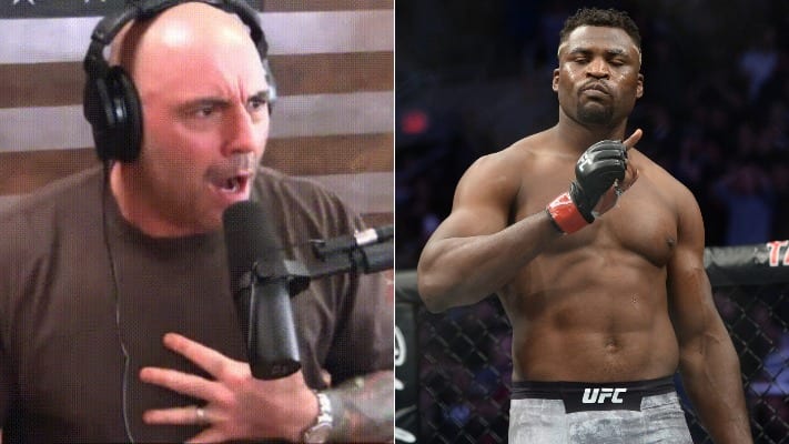 scared of Francis Ngannou