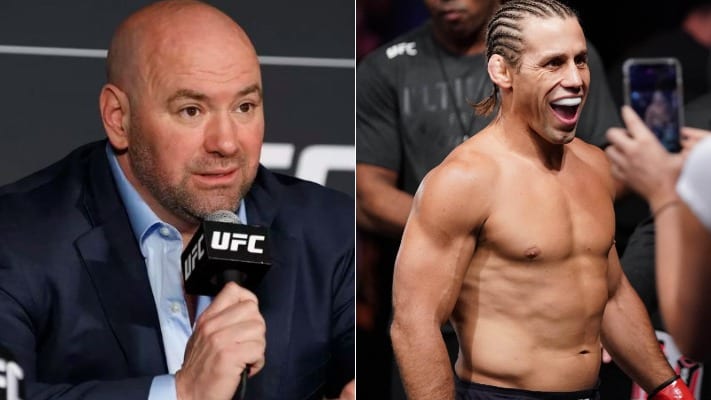 Dana White Takes Shot At Urijah Faber After UFC Sacramento Win