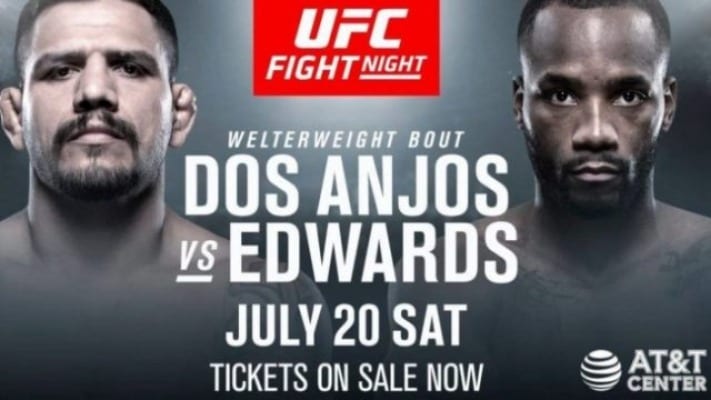 UFC San Antonio Results: Leon Edwards Dominates Rafael dos Anjos