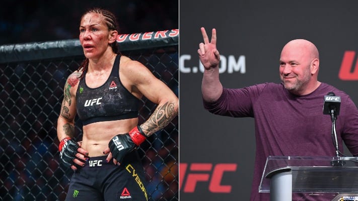 Cris Cyborg, Dana White