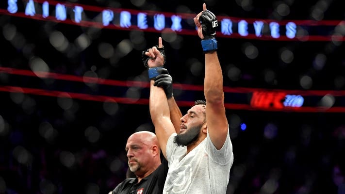 Dominick Reyes Says He Gets A Title Shot With Win Over Chris Weidman