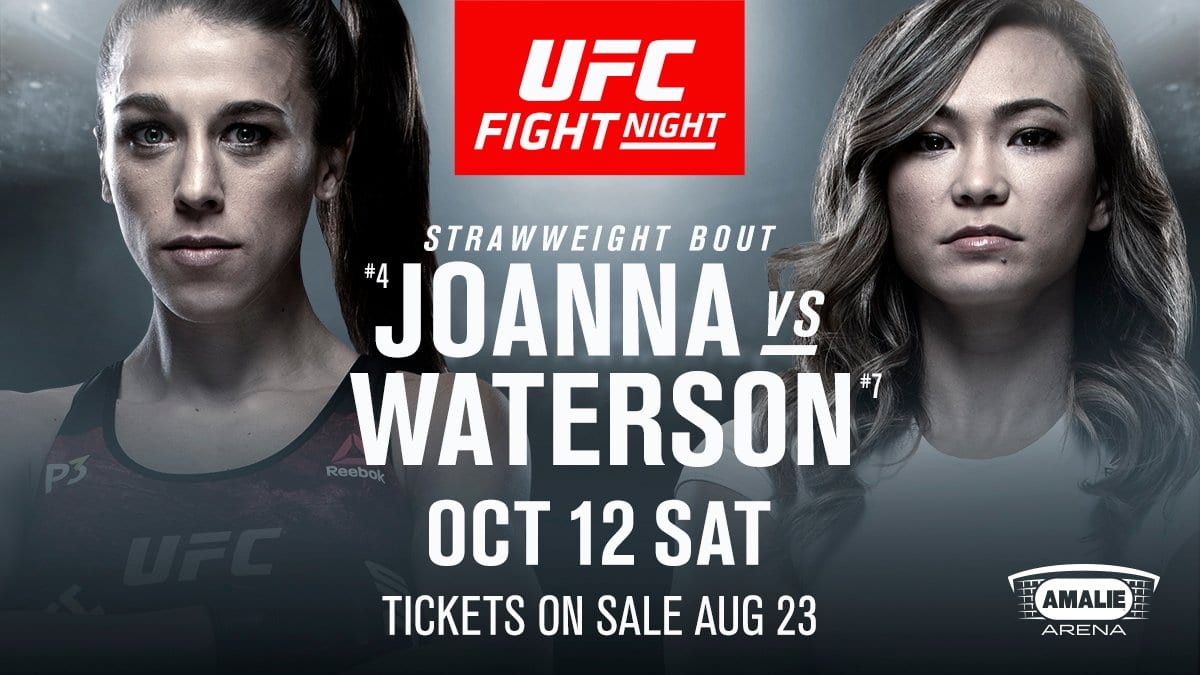 Jedrzejczyk Waterson Tampa