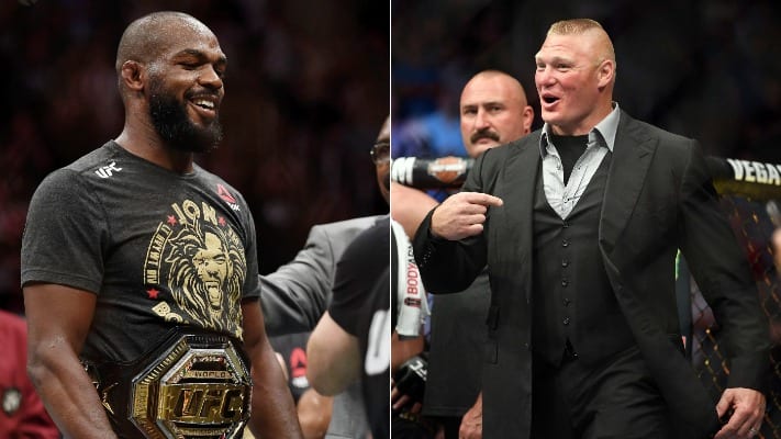 Jon Jones Says He’d Embarrass Brock Lesnar If They Fought