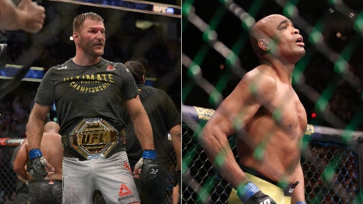 Stipe Miocic Reveals That Anderson Silva Helped Him Beat Daniel Cormier