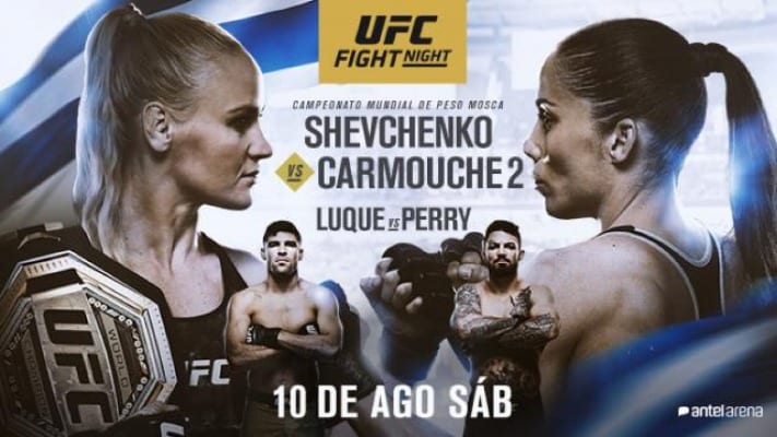 UFC Uruguay Results: Valentina Shevchenko Bests Liz Carmouche 1 UFC Uruguay results
