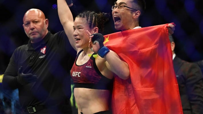 Weili Zhang Walks Through Jessica Andrade, Makes History – UFC Shenzhen Results