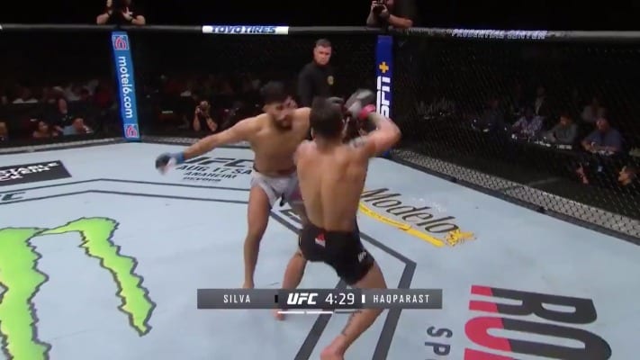UFC Newark Highlights: Nasrat Haqparast Flatlines Joaquim Silva With KO
