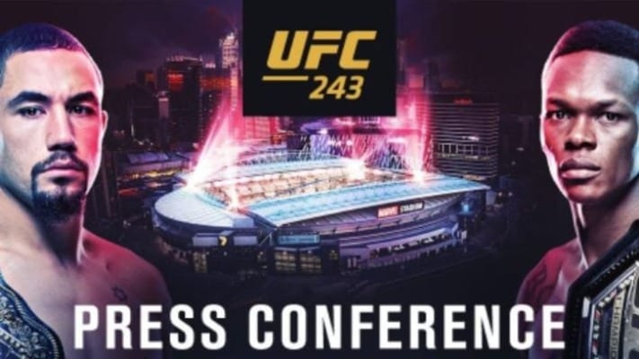 UFC 243 Press Conference Live Stream & Video