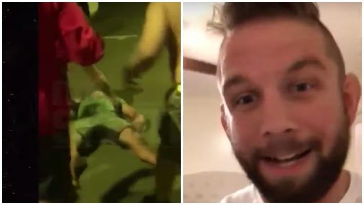 Upcoming BJ Penn Opponent Nik Lentz Reacts To Street Fight KO (Video) 1 Penn Lentz
