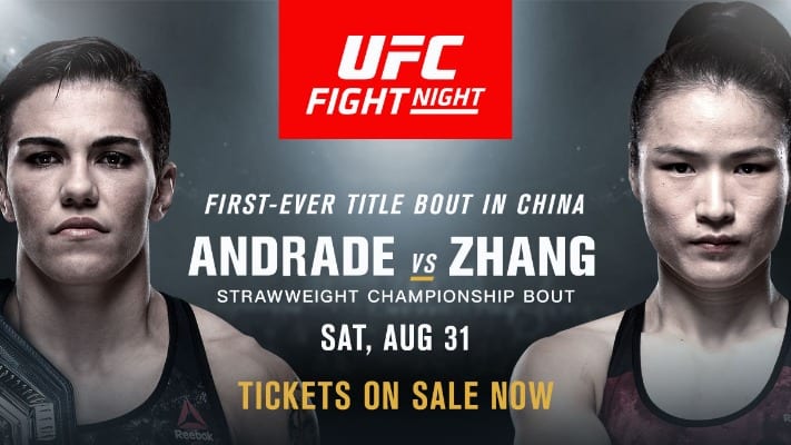 UFC Shenzhen Staff Predictions: Jessica Andrade vs. Weili Zhang