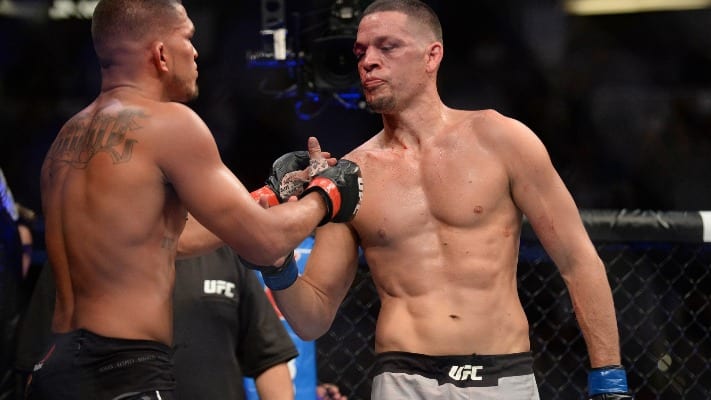 Nate Diaz Already Back In Training Following UFC 241 (Photo)