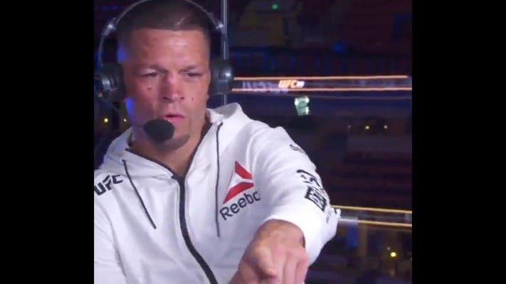 Nate Diaz Has Hilarious Reaction To Highlights Of UFC 241 Win (Video)