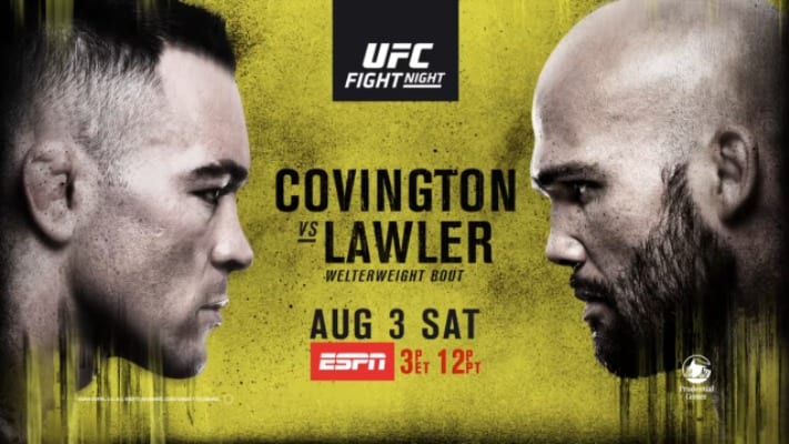 UFC Newark full fight card