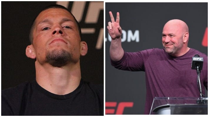 Dana White Provides Update On Relationship With Nate Diaz