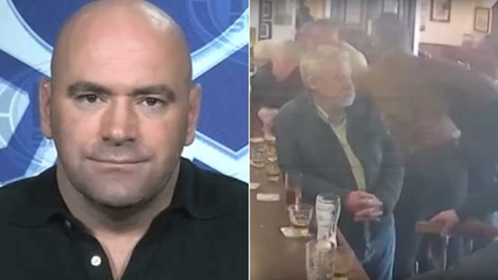 Dana White Reacts To Conor McGregor Punching Elderly Man At Bar