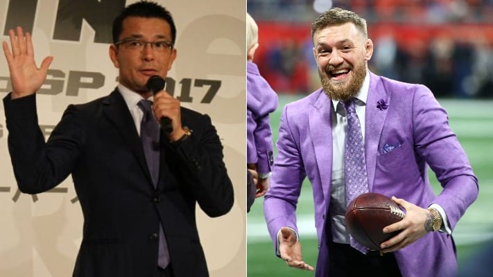 RIZIN CEO Planning Something ‘Really Weird,’ Could Involve Conor McGregor