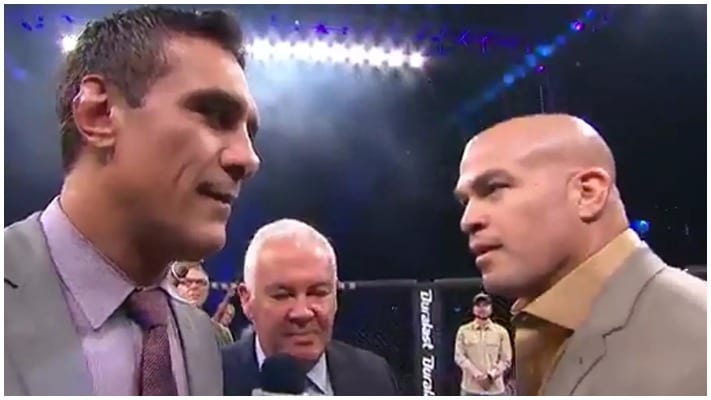 Watch: Tito Ortiz & Alberto Del Rio Cut Awful Promo For Fight