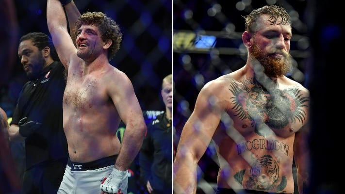 Conor McGregor & Ben Askren Exchange Words With Each Other