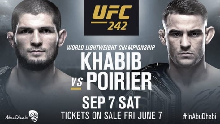 UFC 242 Full Fight Card