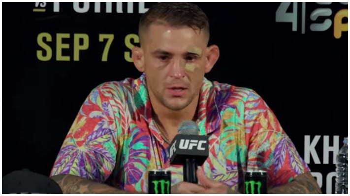 Dustin Poirier Contemplates Retirement After UFC 242 Loss To Khabib