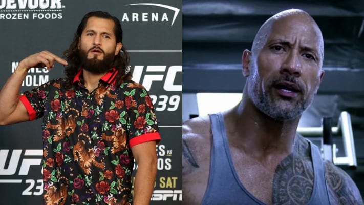 Jorge Masvidal Wants The Rock To Put The BMF Belt Around His Waist