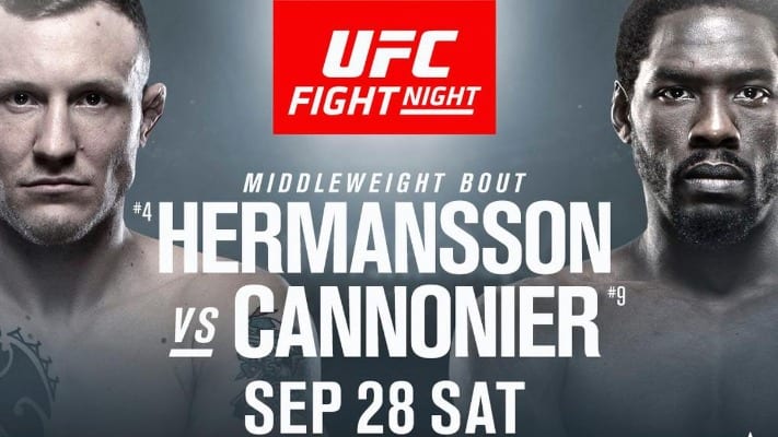 UFC Copenhagen Full Fight Card