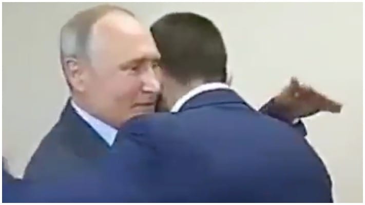 Video: Khabib Nurmagomedov Meets Vladimir Putin Following UFC 242 Win