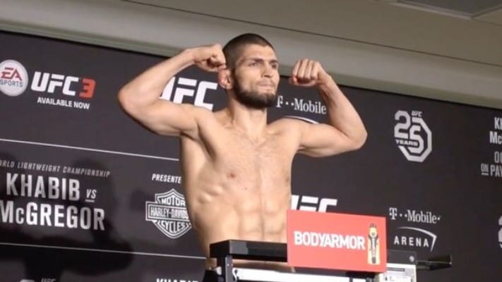 UFC 242 Ceremonial Weigh-In Video 1 pjimage 2019 09 05T144941.163