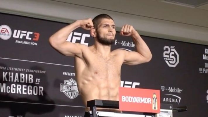 UFC 242 Ceremonial Weigh-In Video