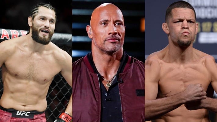 Dana White Reveals The Rock Will Award Masvidal-Diaz Winner BMF Belt