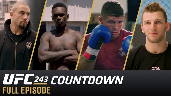 UFC 243 Countdown