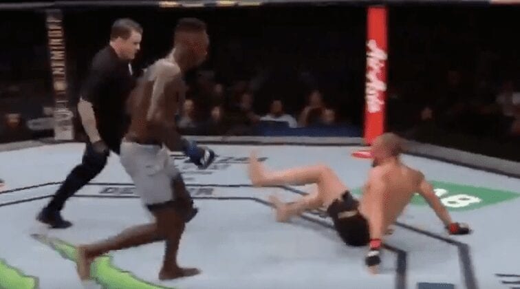 Israel Adesanya Knocks Out Robert Whittaker – UFC 243 Highlights 1 Adesanya Whittaker