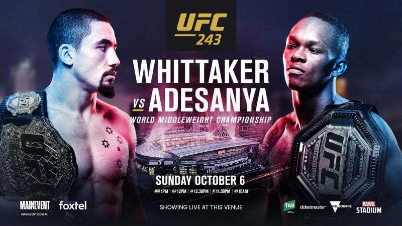 UFC 243 Bonuses, Attendance & Gate 1 UFC 243 bonuses