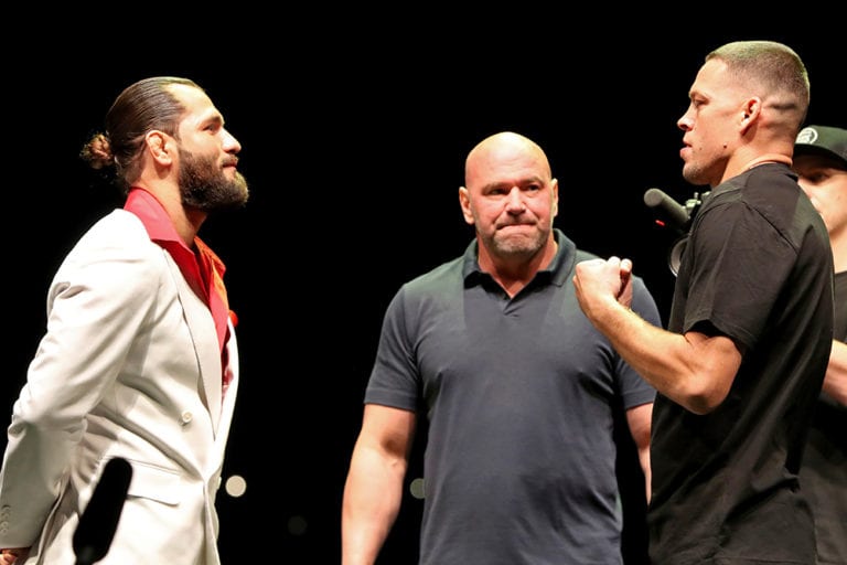 UFC 244: Nate Diaz vs. Jorge Masvidal Odds and Matchup