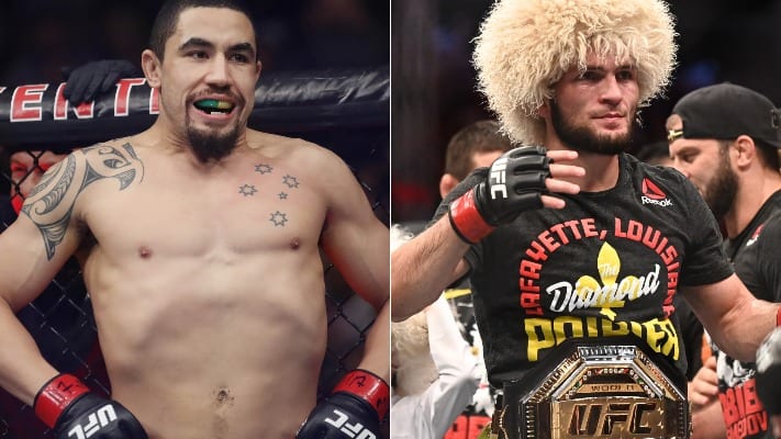 Robert Whittaker Is A ‘Huge Fan’ Of ‘Phenomenal’ Khabib Nurmagomedov