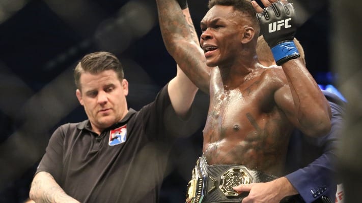 Israel Adesanya Seems To Be Putting On Weight (Photo) 1 Israel Adesanya
