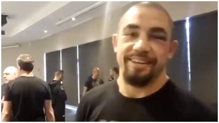 Robert Whittaker Sends Message To Fans Following Defeat To Israel Adesanya