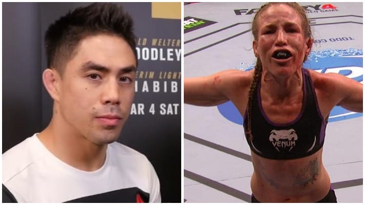 Justin Buchholz Says Men Are Better Fighters Than Women, Leslie Smith Responds 1 Buchholz Smith