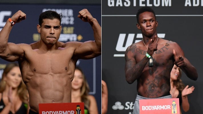 Israel Adesanya Says Paulo Costa Is ‘Juiced To The F*****g Gills’ Ahead Of UFC 253 Title Fight