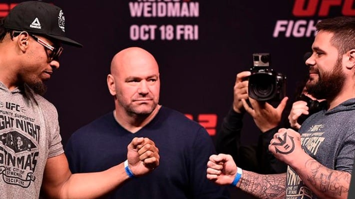Greg Hardy Outpoints Ben Sosoli, Illegally Used Inhaler - UFC Boston Results 1 Greg Hardy